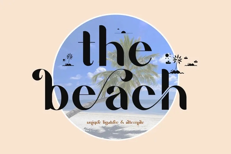 The-Beach-Font