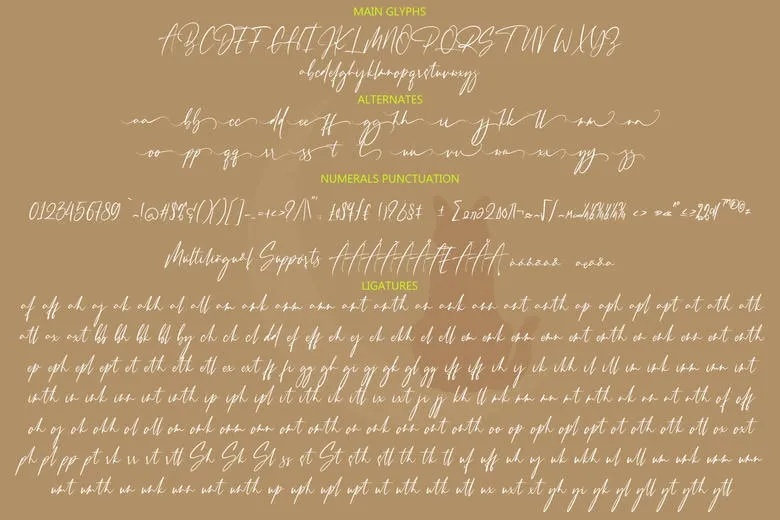 Tuscany Rhythms Font