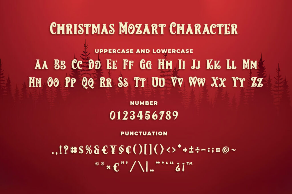 christmas-mozart-font