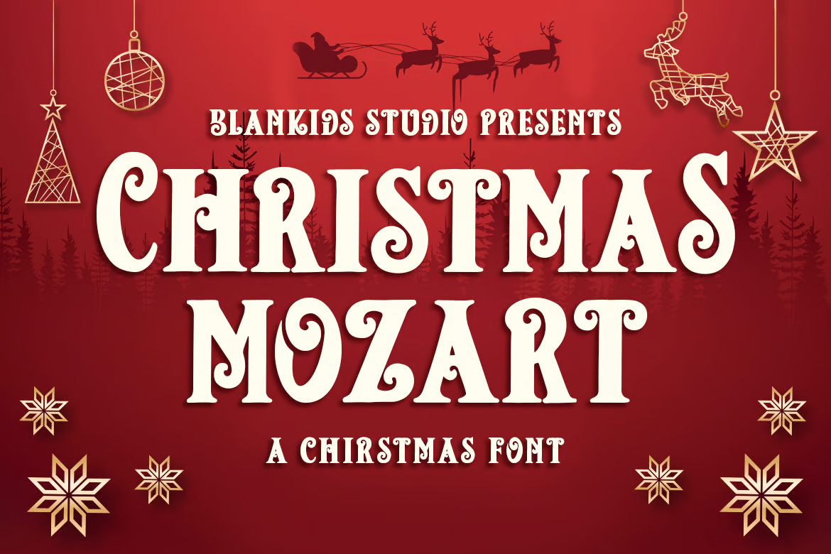 christmas-mozart-font