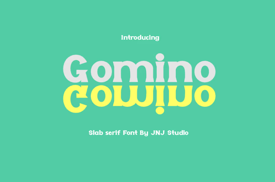 Gomino font