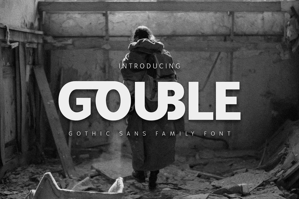 gouble-font