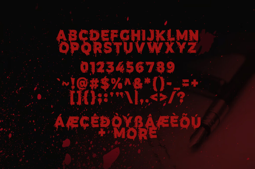 terror-letter-font