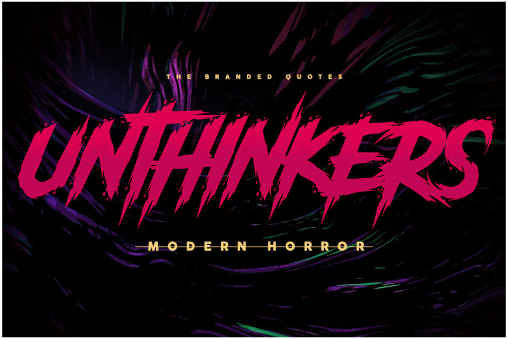 unthinkers-font