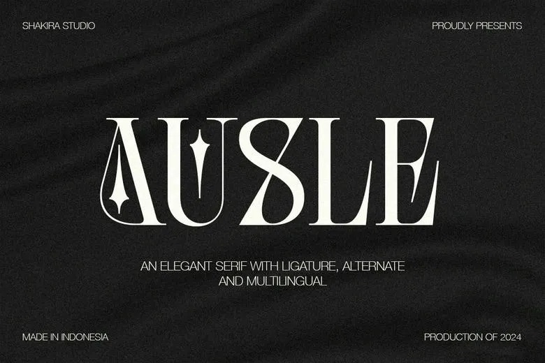 Ausle Font
