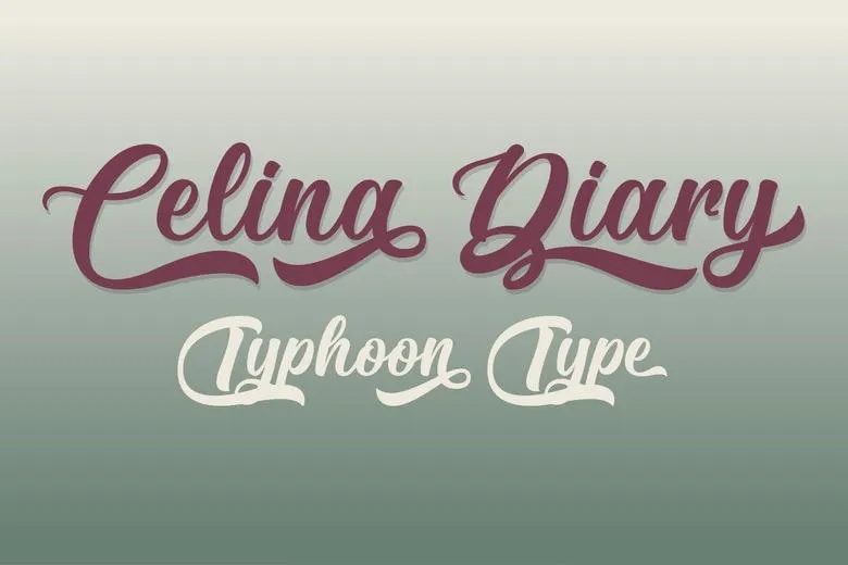 Celina Diary Font