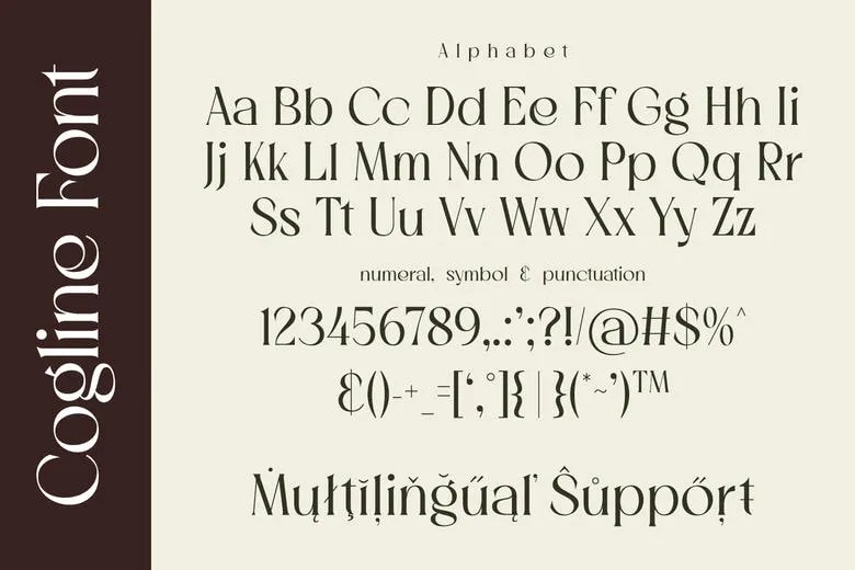 Cogline Font
