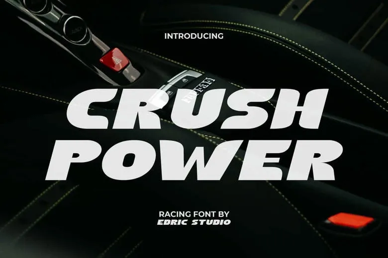 Crush Power Font
