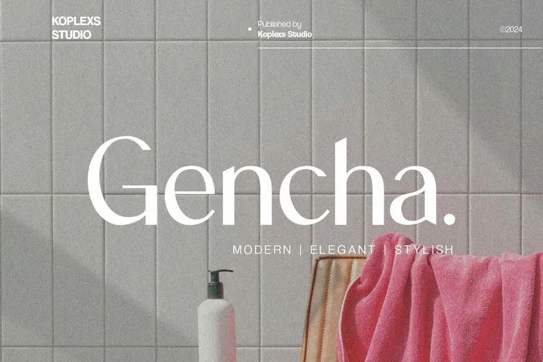 Gencha Font
