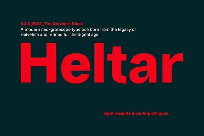 Heltar Font Family