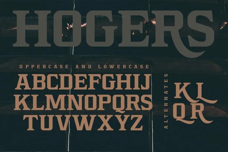 Hogers Font