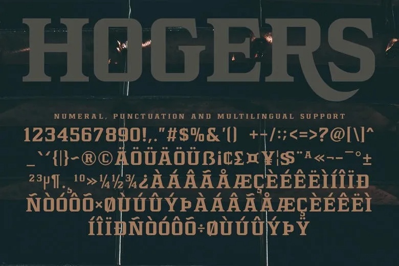 Hogers Font