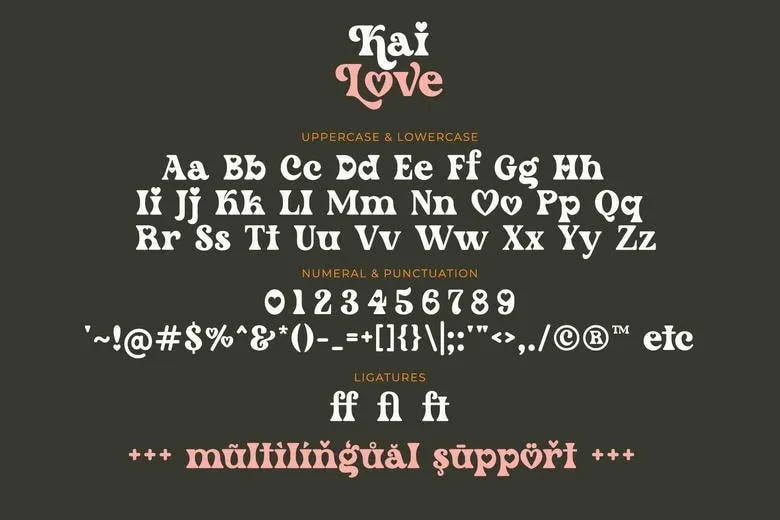 Kai Love Font