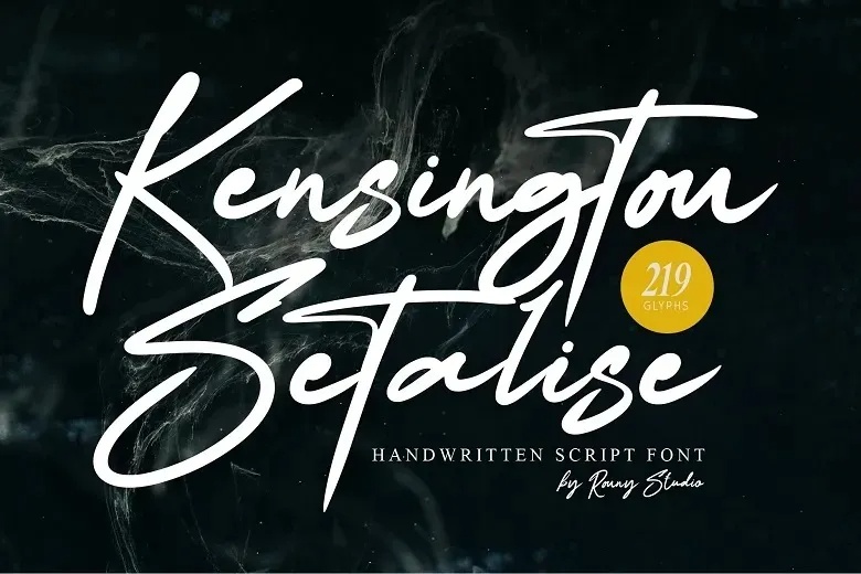 Kensington Setalise Font
