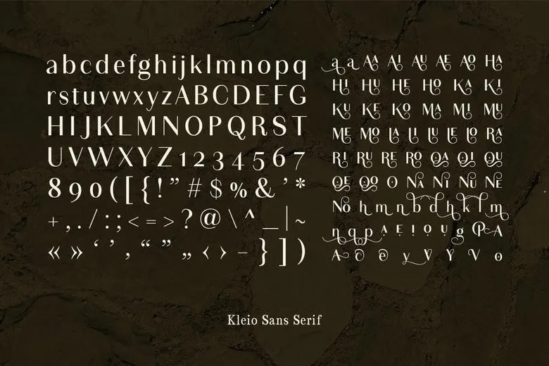 Kleio Font