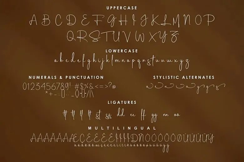 Laga Signatica Font