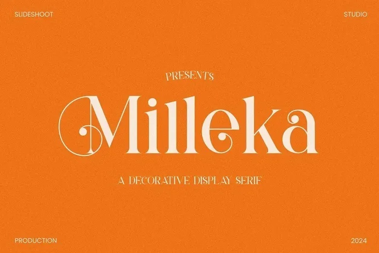 Milleka Font
