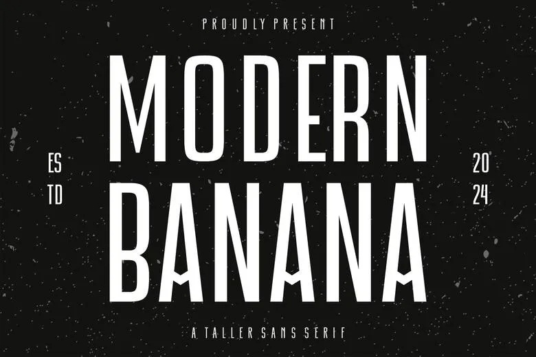 Modern Banana Font
