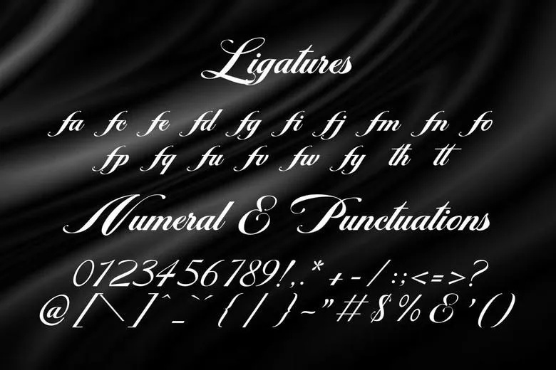 Pearlington Fragrances Font