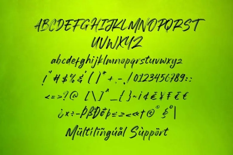 Rustlime Font