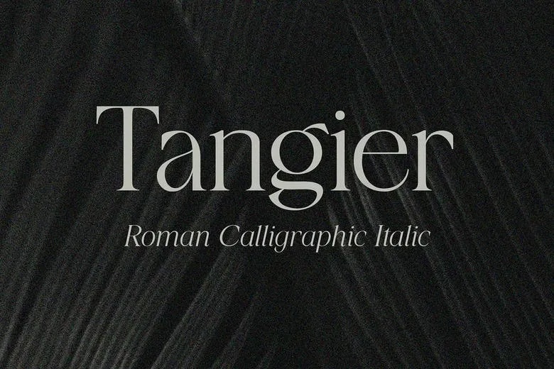 Tangier Font
