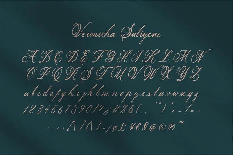 Veronicha Suliyem Font