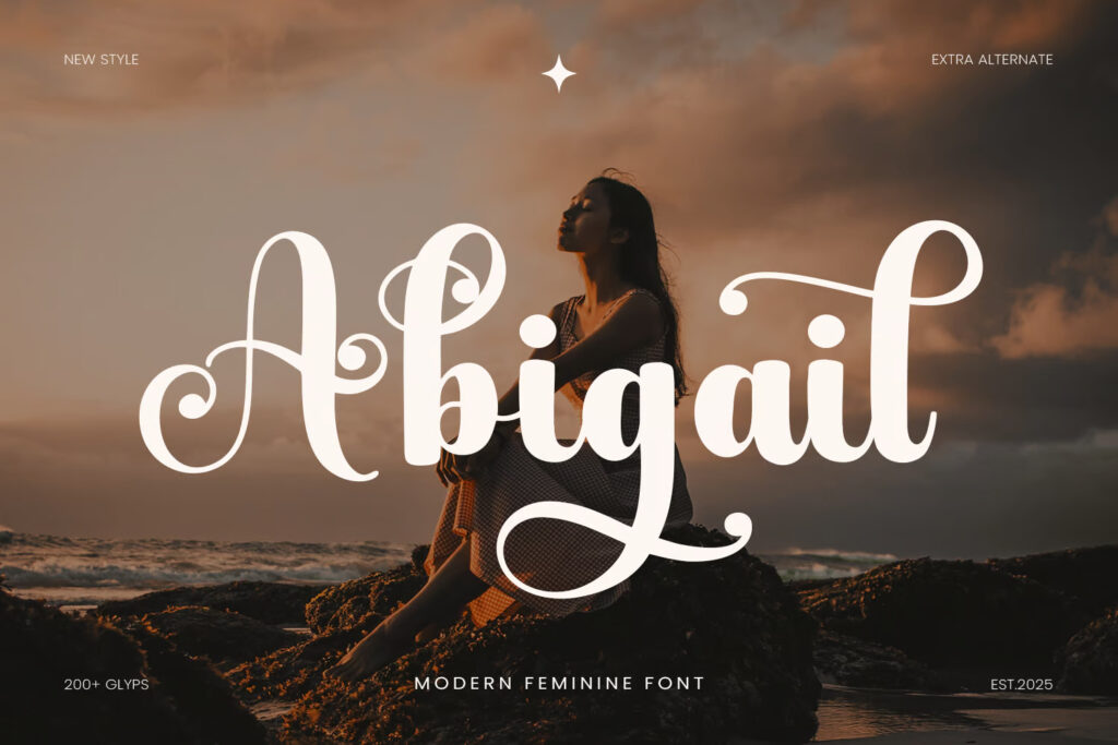 Abigail - Wedding Font
