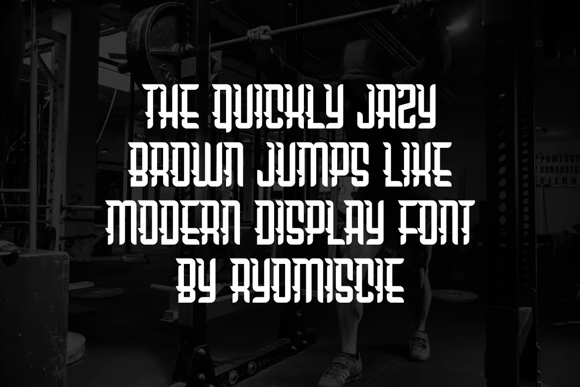 Agregad Modern Display Font
