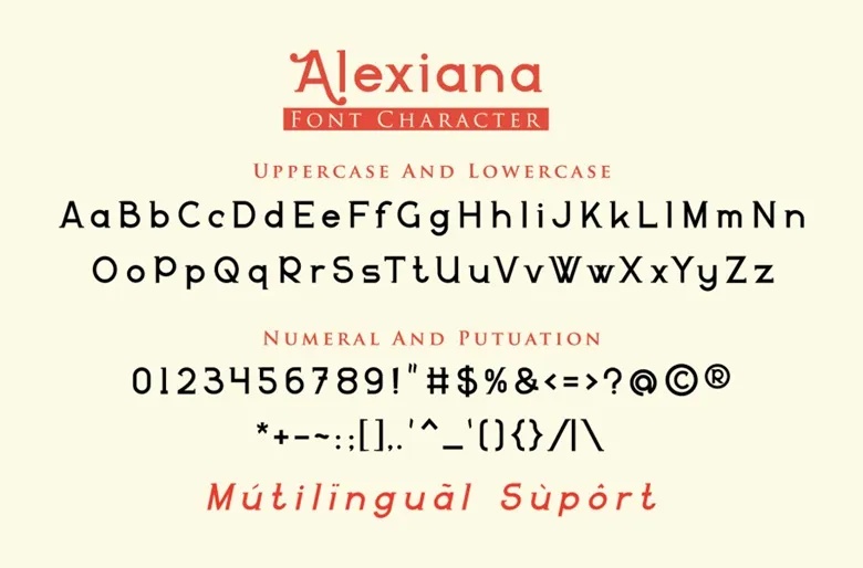 Alexiana Font