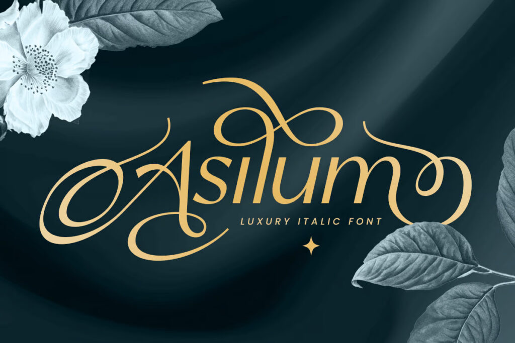 Asilum Luxury Italic Font