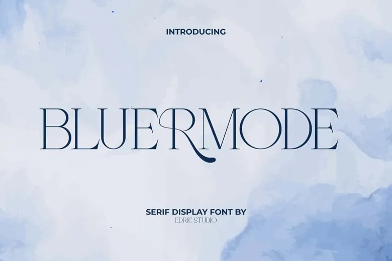 Bluermode Font