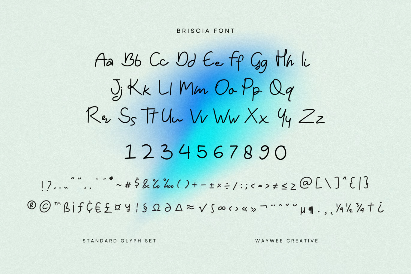 Briscia A Graceful & Timeless Script Font