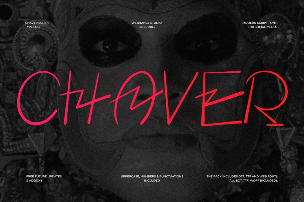 Chaver - Handwritten Font
