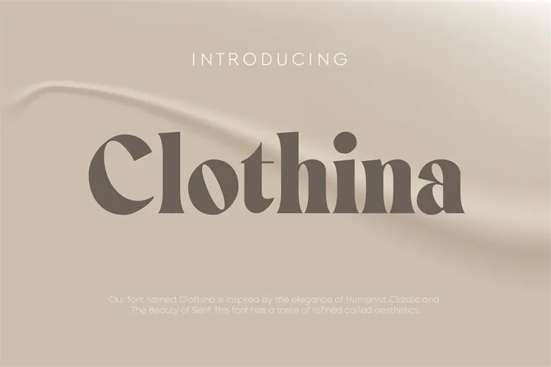 Clothina Font