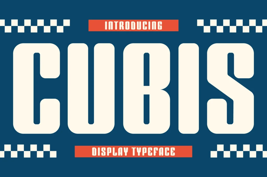 Cubis Display Fonts