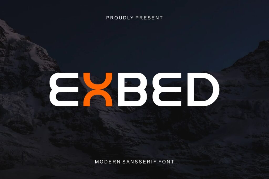 Exbed - Modern Sans Font