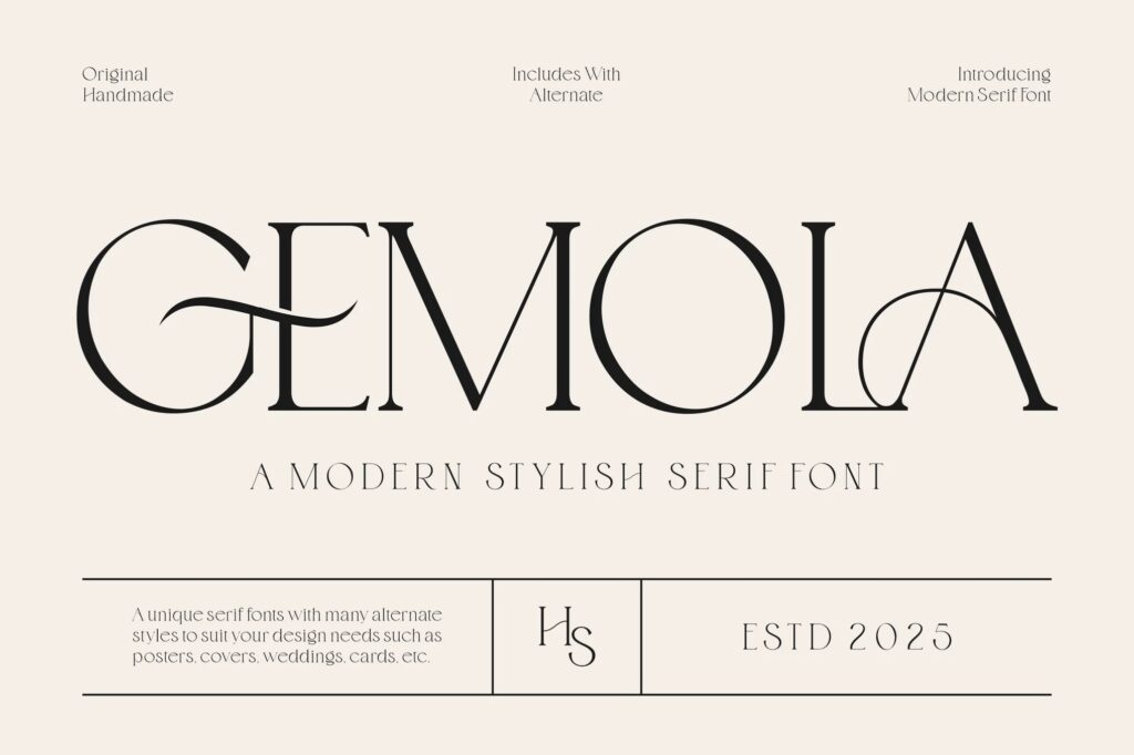 Gemola Font