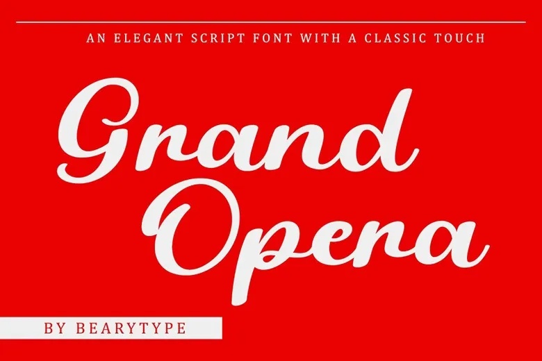 Grand Opera Font