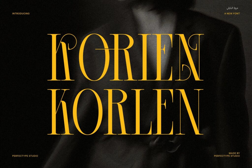 Korlen Elegant Serif Font
