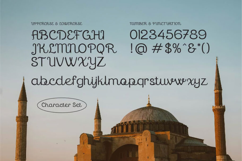 La Qalam Creative Script Font