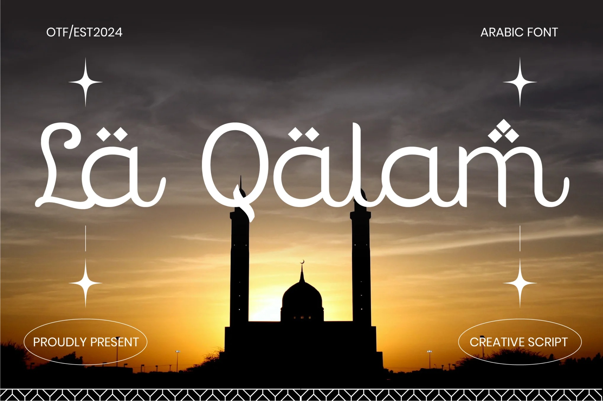 La Qalam Creative Script Font