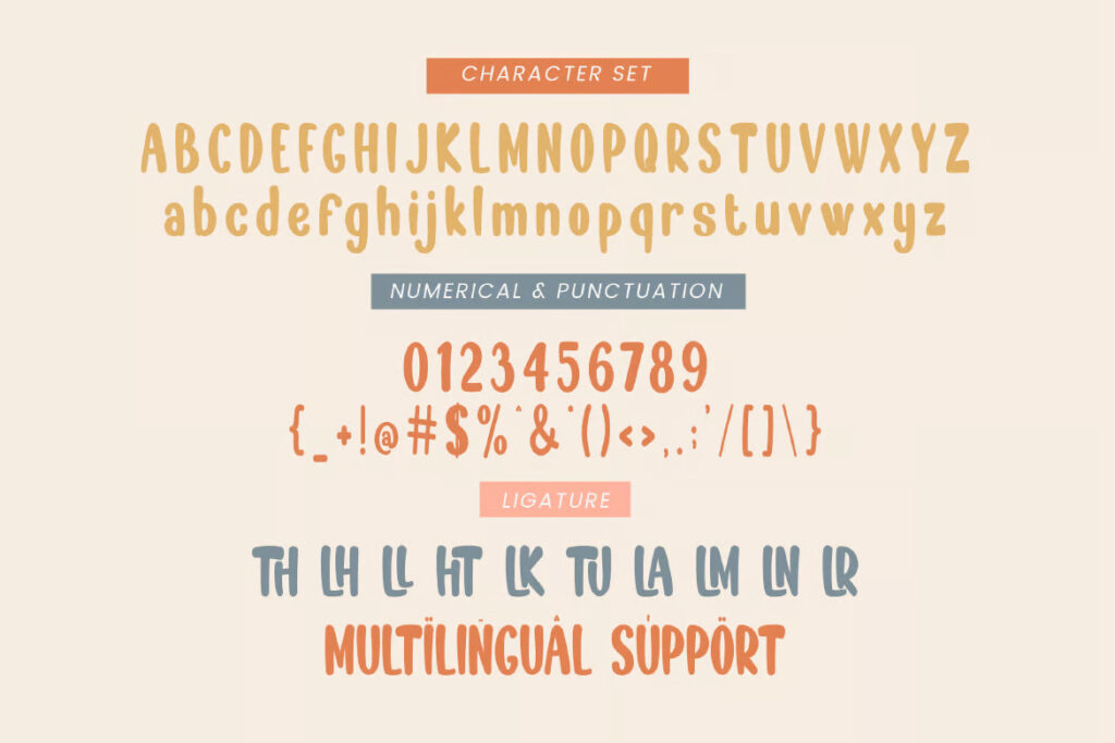 Laribson Thrend - Playful Font
