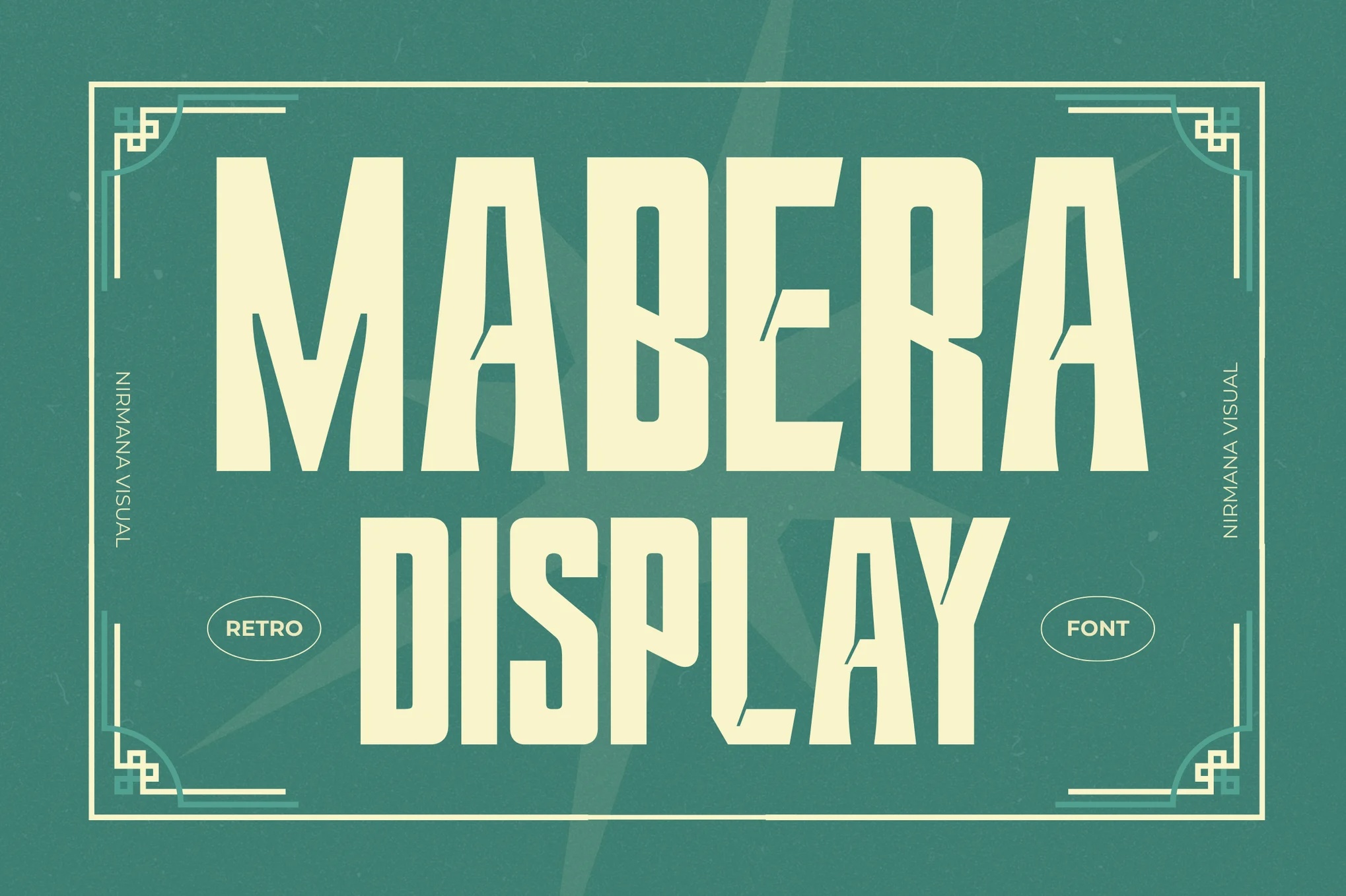 Mabera - Branding Logo Font