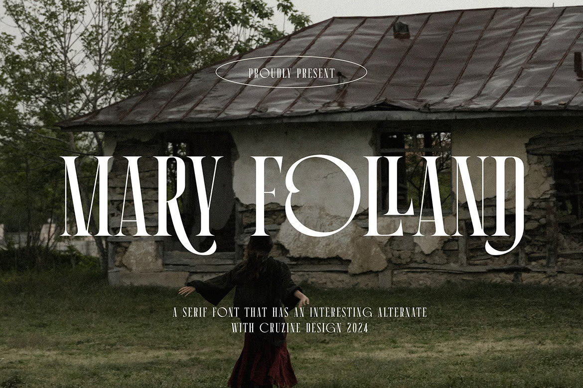 Mary Folland Condensed Serif