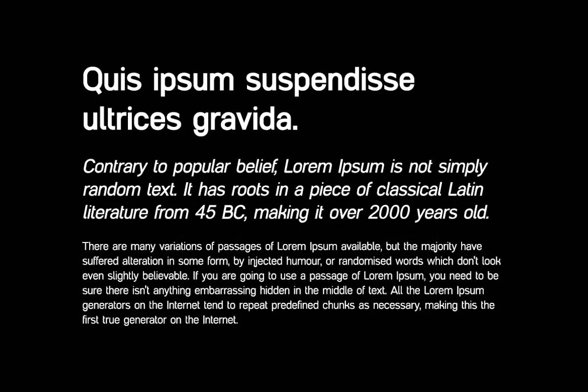 Masonries Sans Font Family