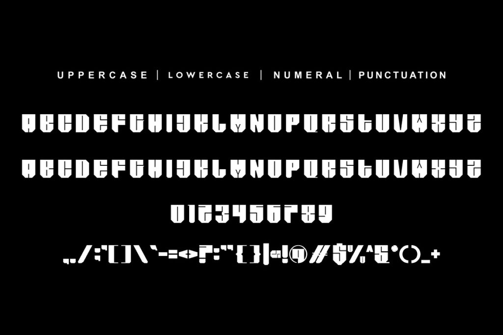 Mecrow - Heavy Bold Font