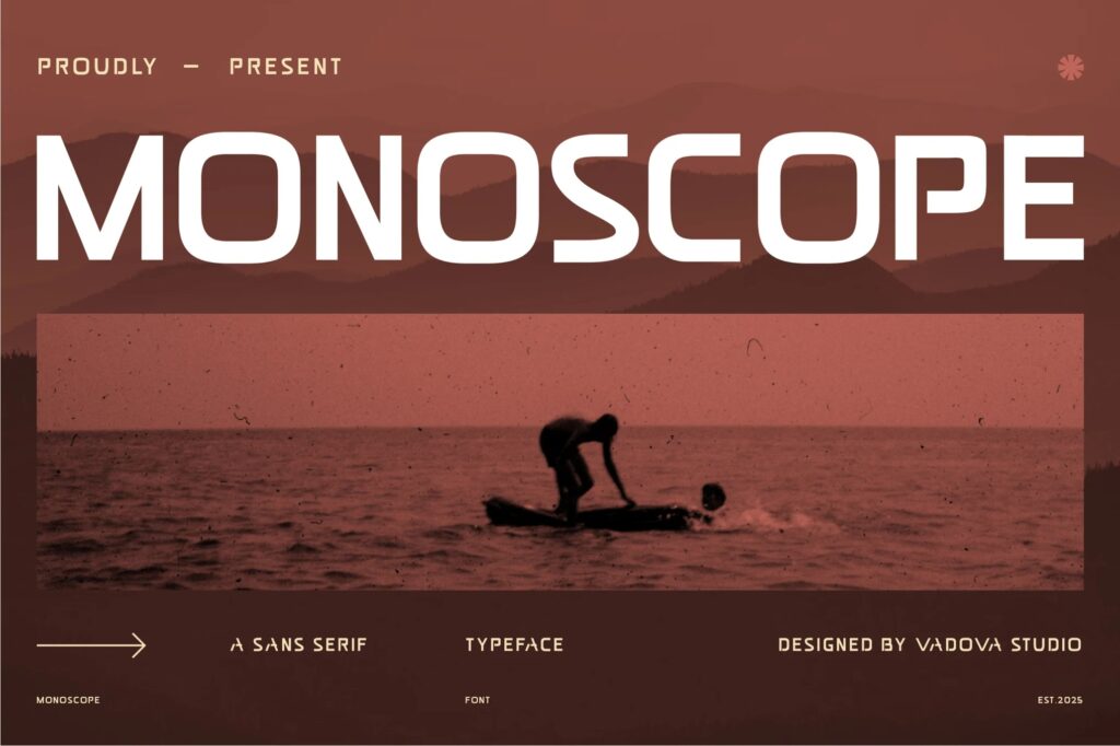 Monoscope Sans Serif Font