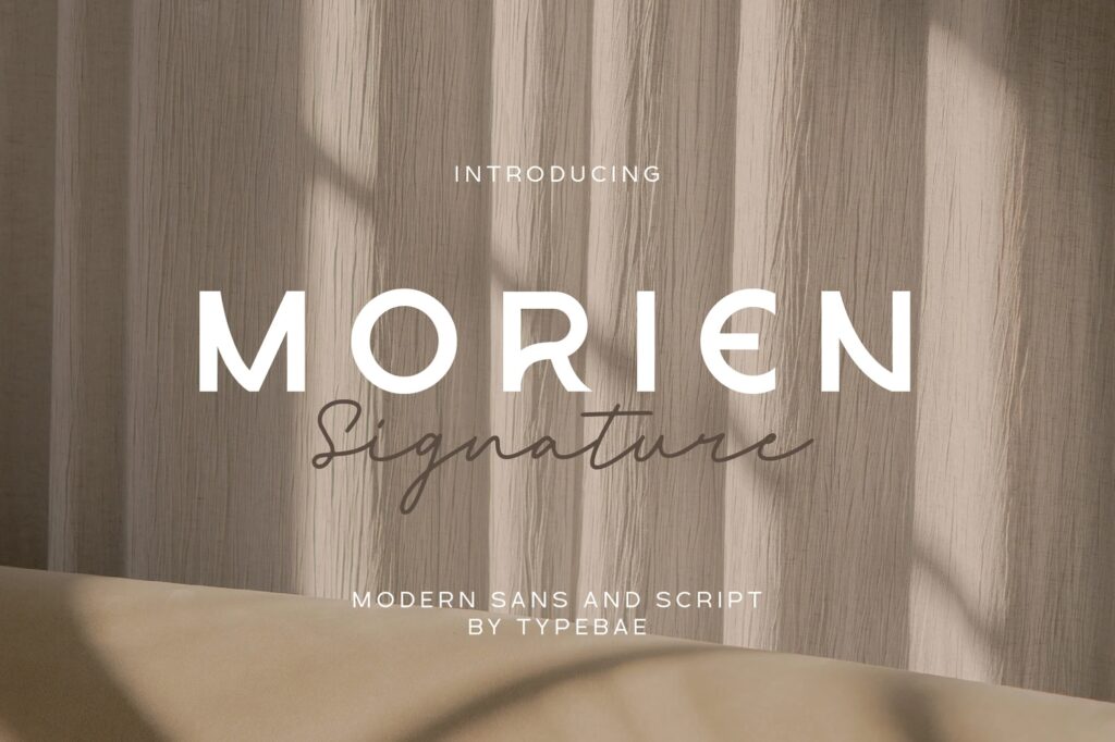 Morien Modern Font Duo