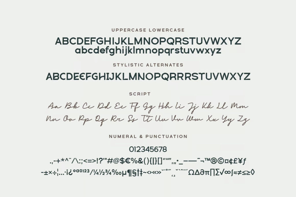 Morien Modern Font Duo