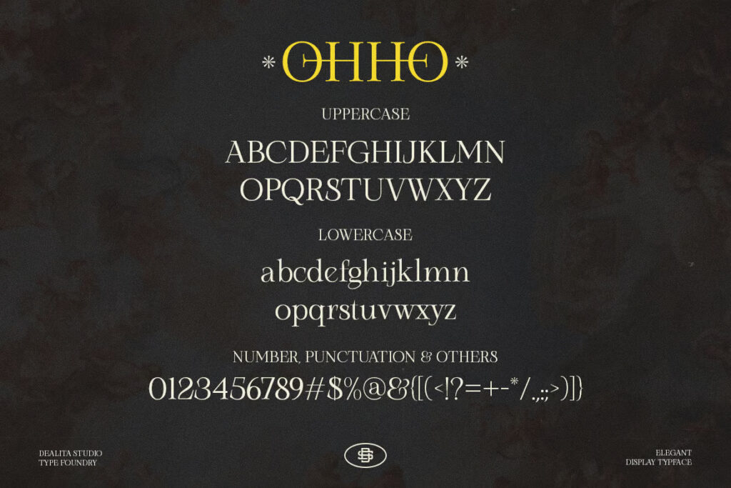 OHHO Modern Serif